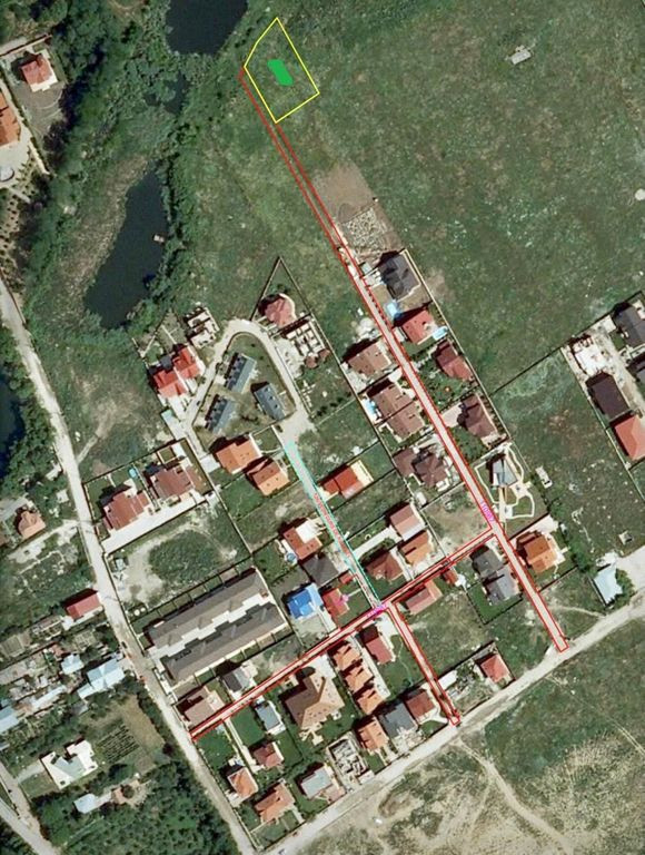 Balta Pipera 1200 mp desch 36 m la Sosea si desch la lac