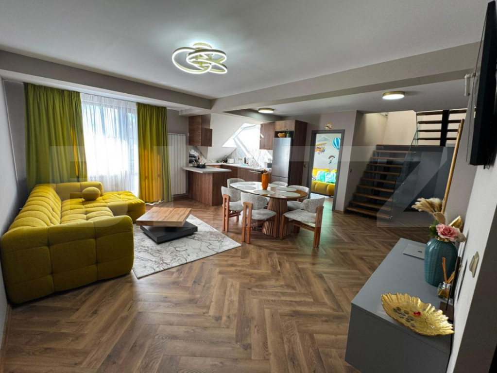 Apartament pe doua nivele,103mp, zona centrala