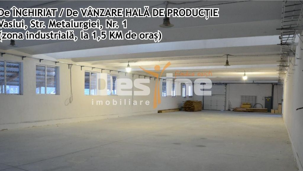 Hala productie, zona Industriala, Vaslui
