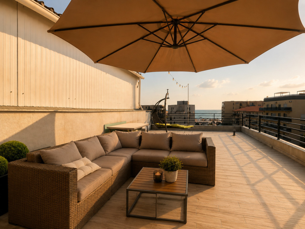 Apartament 2 camere cu terasa si parcare privata