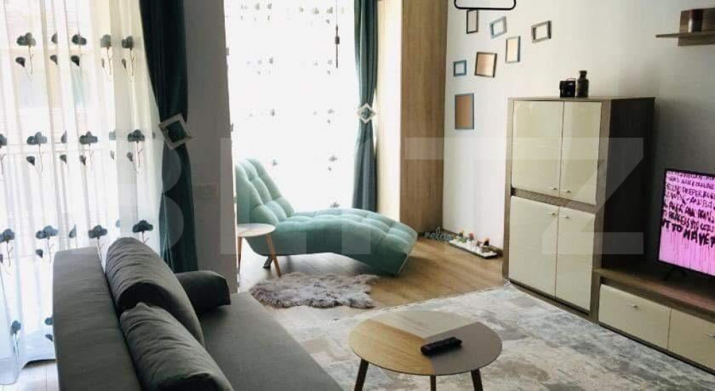 Apartament 2 camere mobilat modern, parcare, 60 mp, Complex