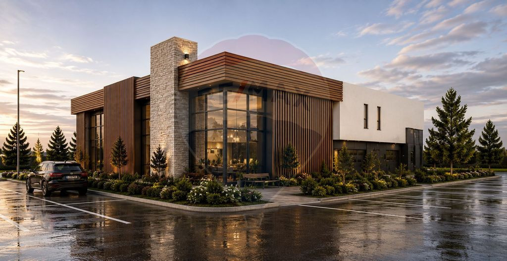 Spațiu comercial (586.50mp) de închiriat - Gilau