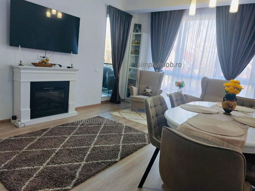 Apartament 2 cam Gama Rezidence 3 complet mobilat+ loc pa...