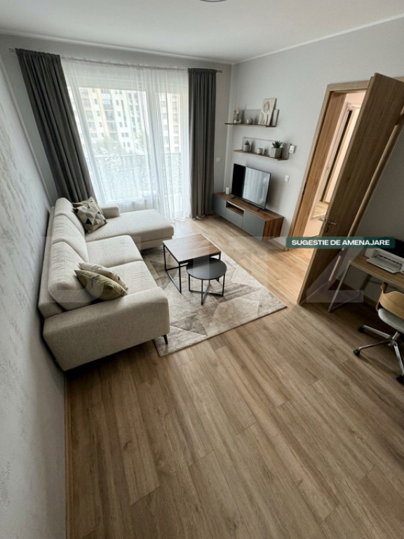 Apartament cu 2 camere 51 mp. decomandat, cu loc de parcare