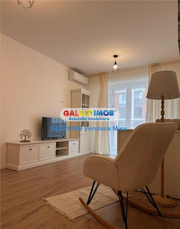 Studio de inchiriat,,centrala proprie , 47 mp- Estoria Theod