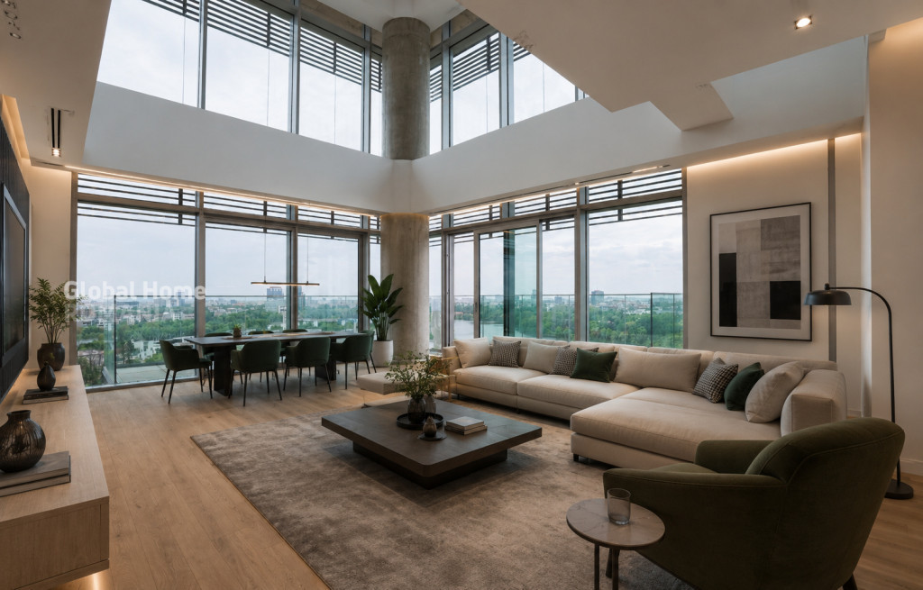 180 Sqm Penthouse - Duplex | Up site - Floreasca Aviatiei
