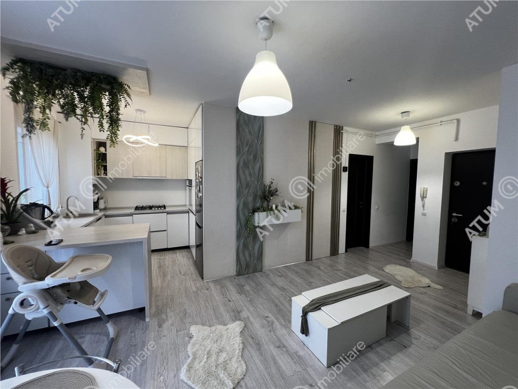 Apartament modern cu 2 camere si balcon la etajul 2 in Selim