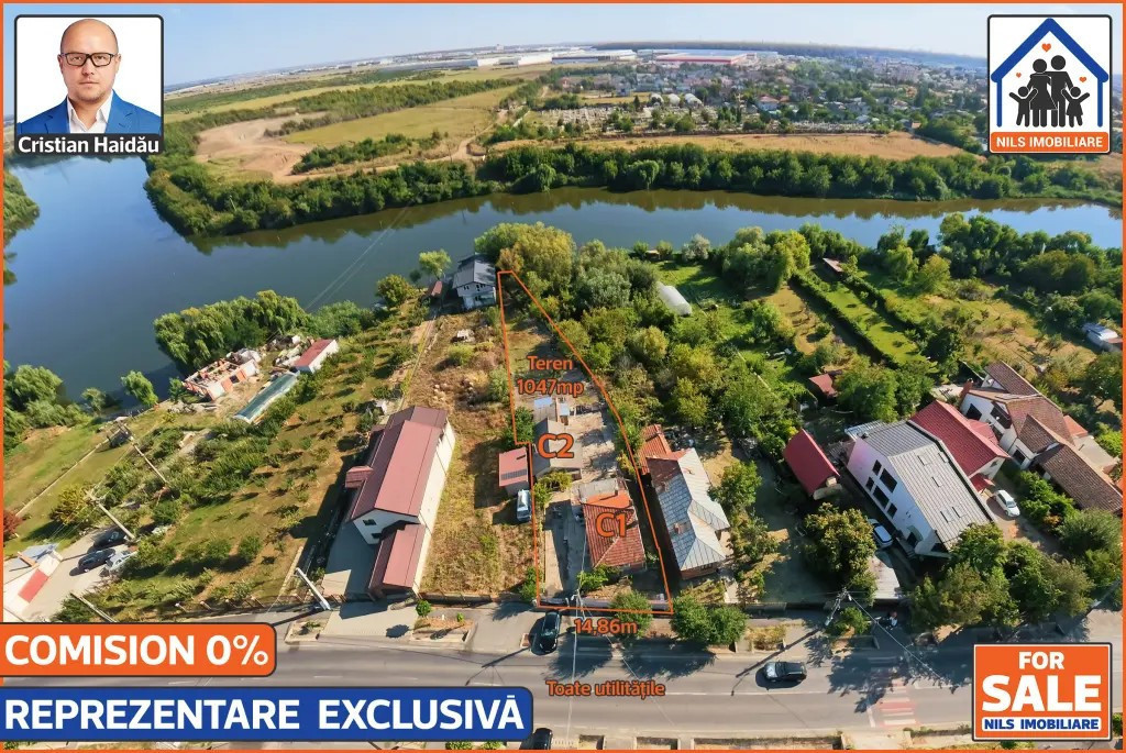 Doua case cu teren de 1047mp la pret de apartament! - Stefanesti Ilfov