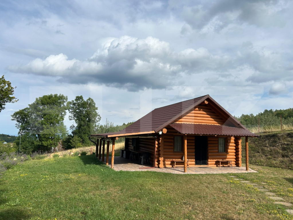 Cabana din bușteni - refugiu ideal în mijlocul naturii