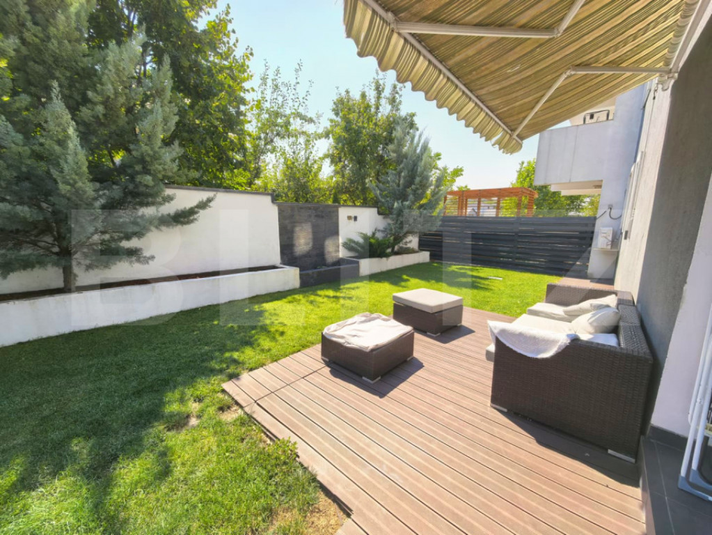 Apartament cu gradina, 2 camere langa Lidl Bucium.