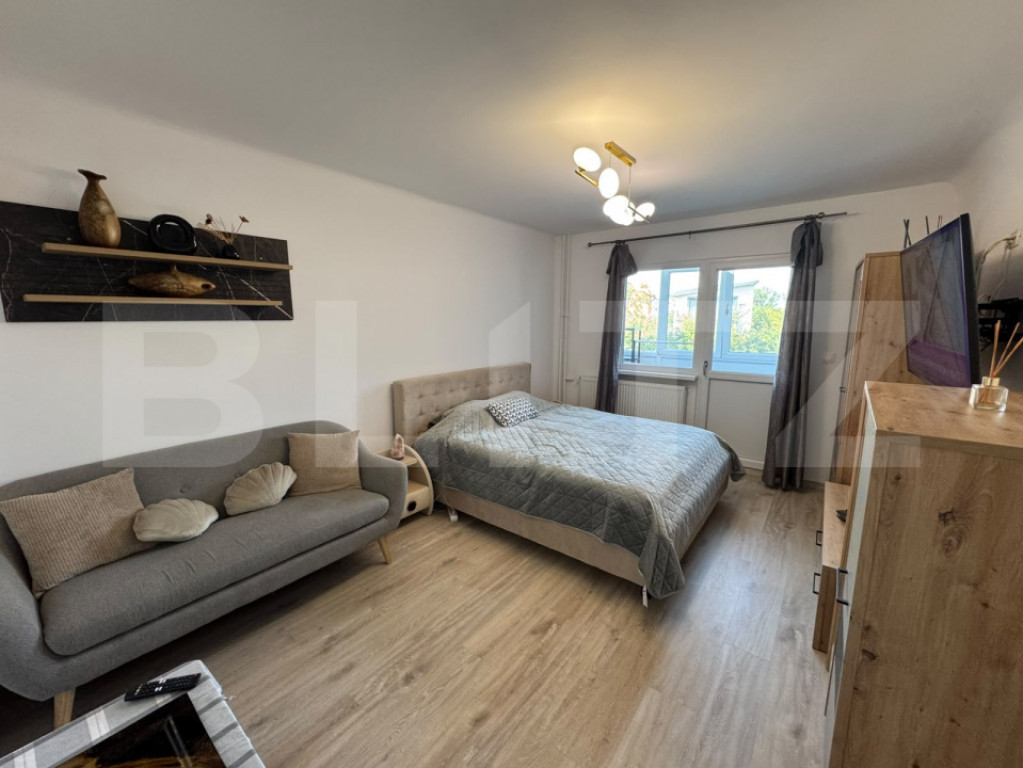 Garsonieră de închiriat, 35 mp, zona Brazda lui Novac-Bd.