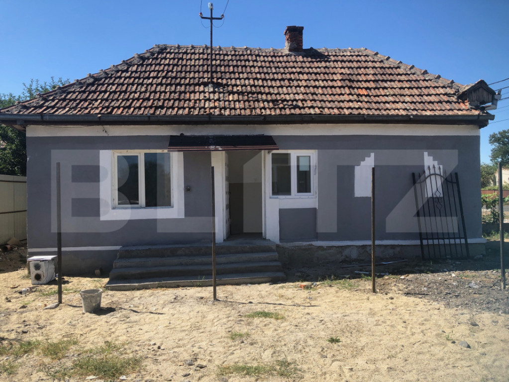 De vanzare casa semifinisata , 41mp , 131 mp teren , zona Pe