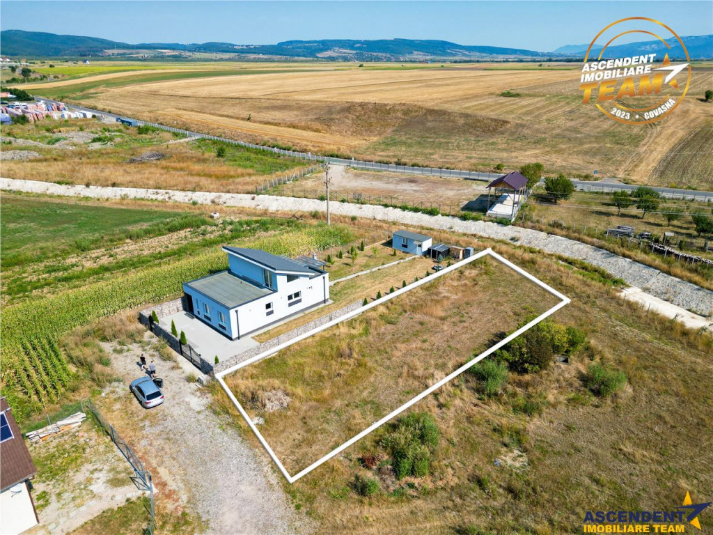 Ultima parcela de ,la un pas de Sfantu Gheorghe,824 mp intra