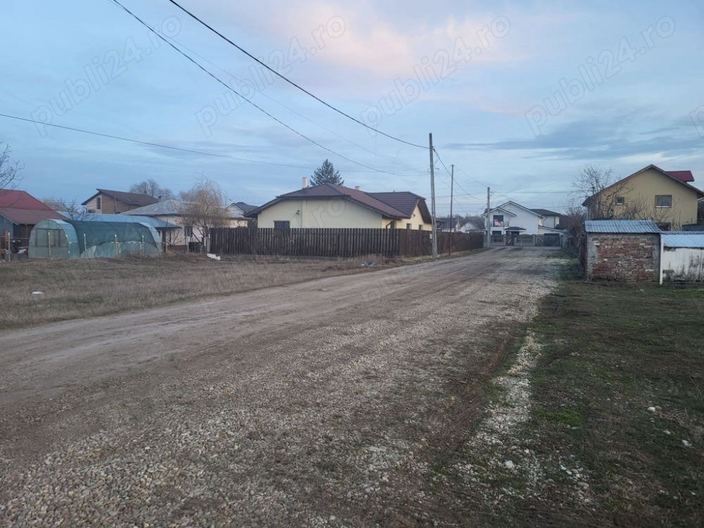 Teren 584mp Buftea, Samurcasi, Drumul Guliei - utilitati gaz curent