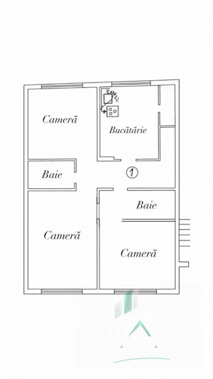 3 camere decomandat | 2 bai | 70 mp | Mărăști/BRD/The Off