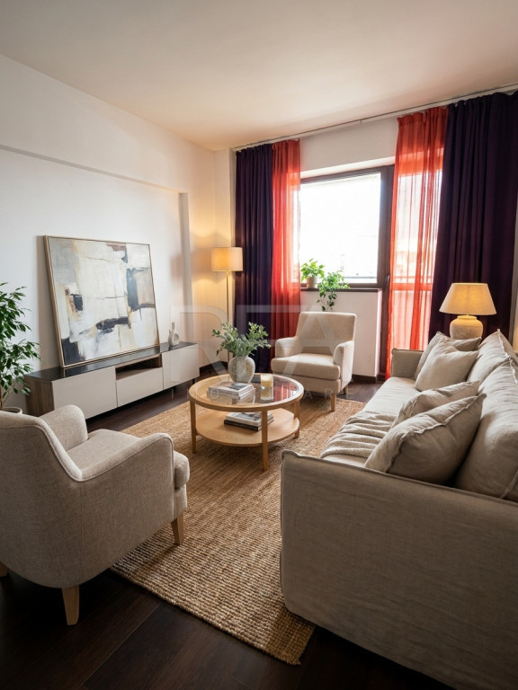 Apartament 3 Camere | Râul Doamnei 1 minut de metrou | Balc