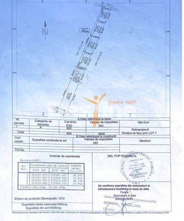 Teren langa Unitatea Militara cu acces din Fortului