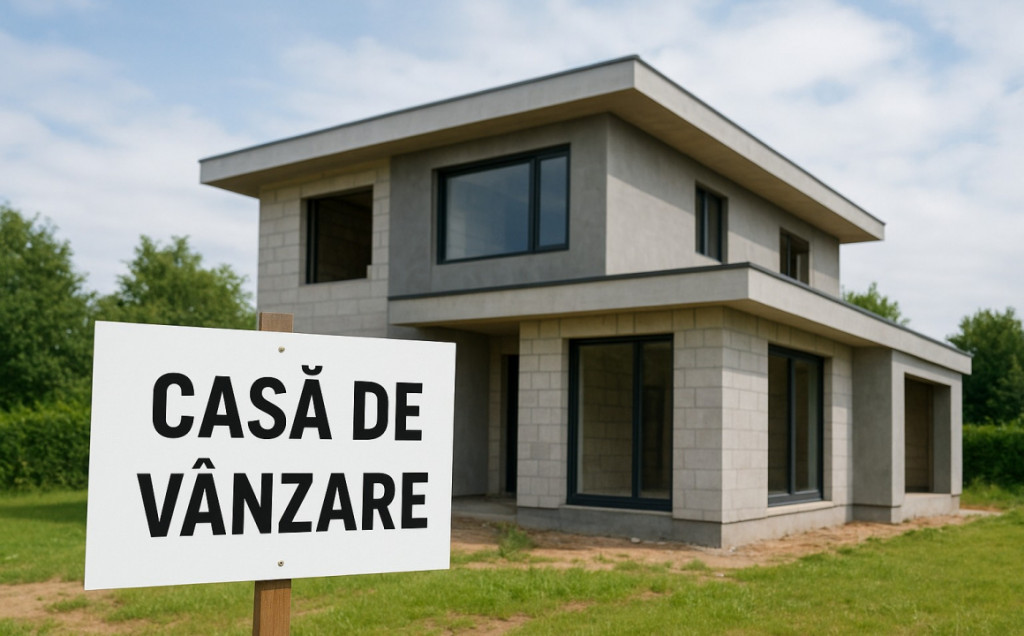 Casa individuala, 150mp, teren 700mp, in constructie, Chinte