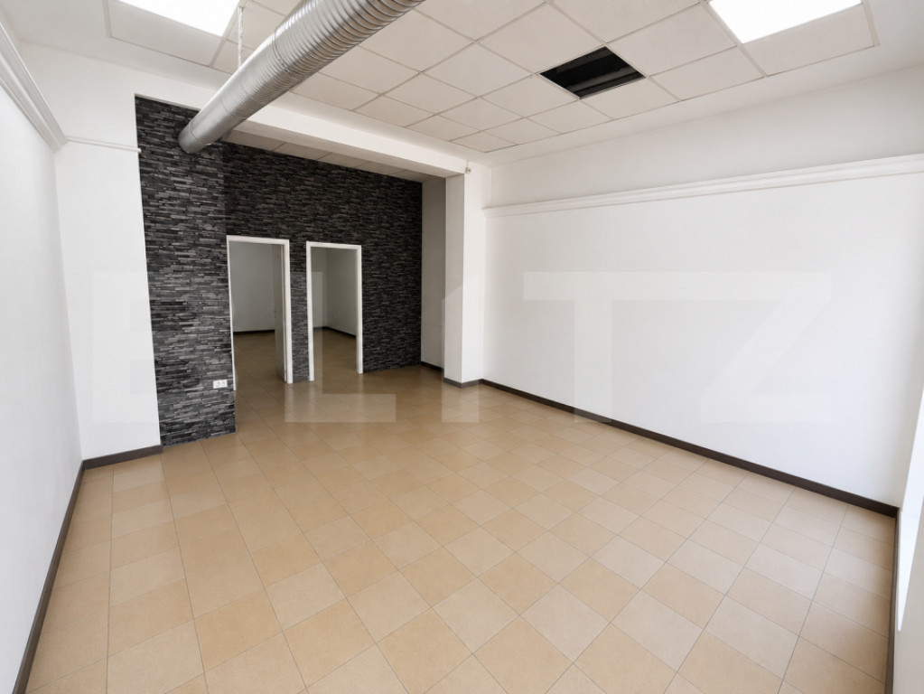 Spațiu comercial cu vad excelent, 60 mp, curent trifazic