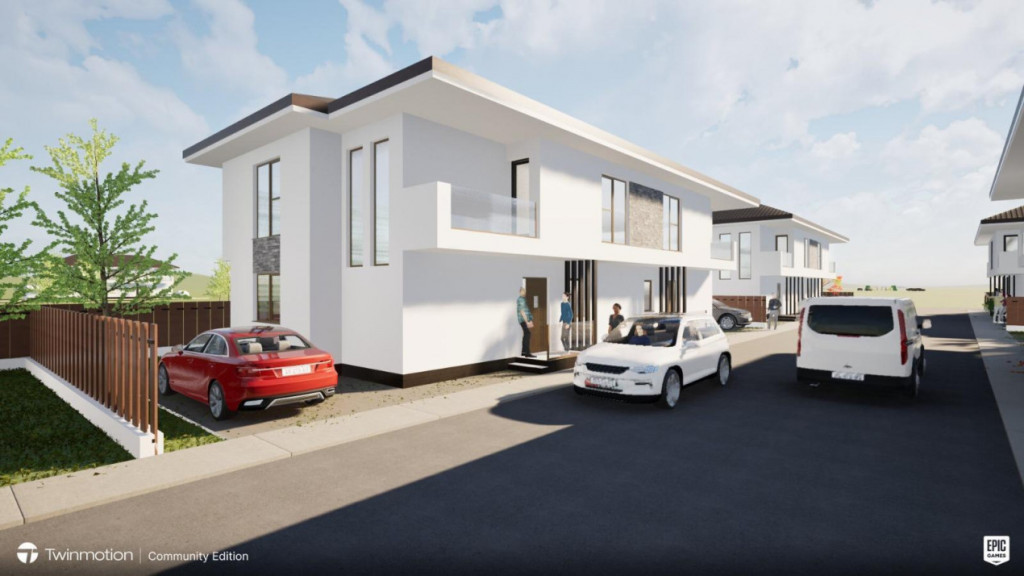 Casa tip duplex, 115 mp utili, zona rezidentiala, Muzeul Ape