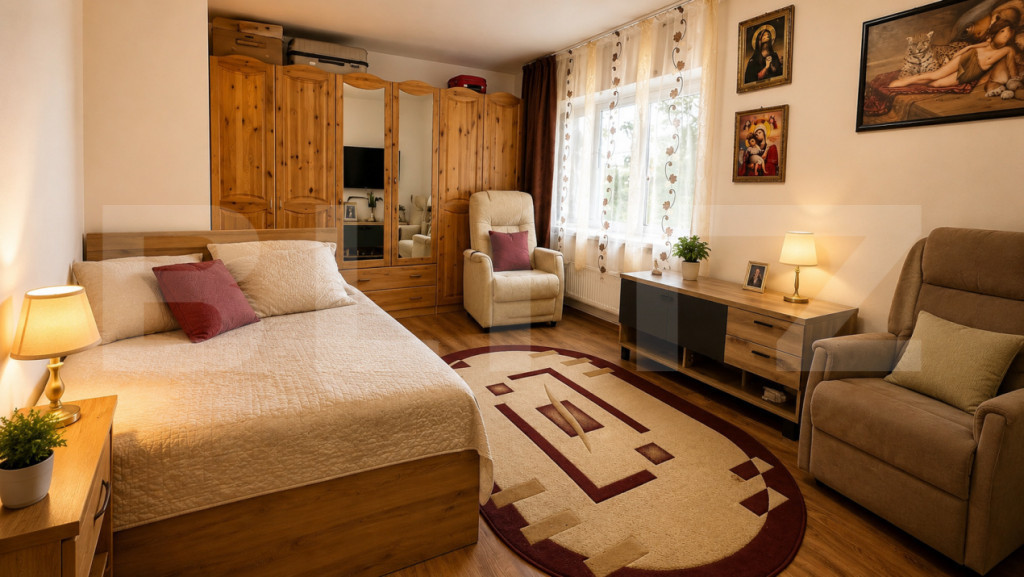 Apartament decomandat, etaj 1, complet mobilat și utilat ??