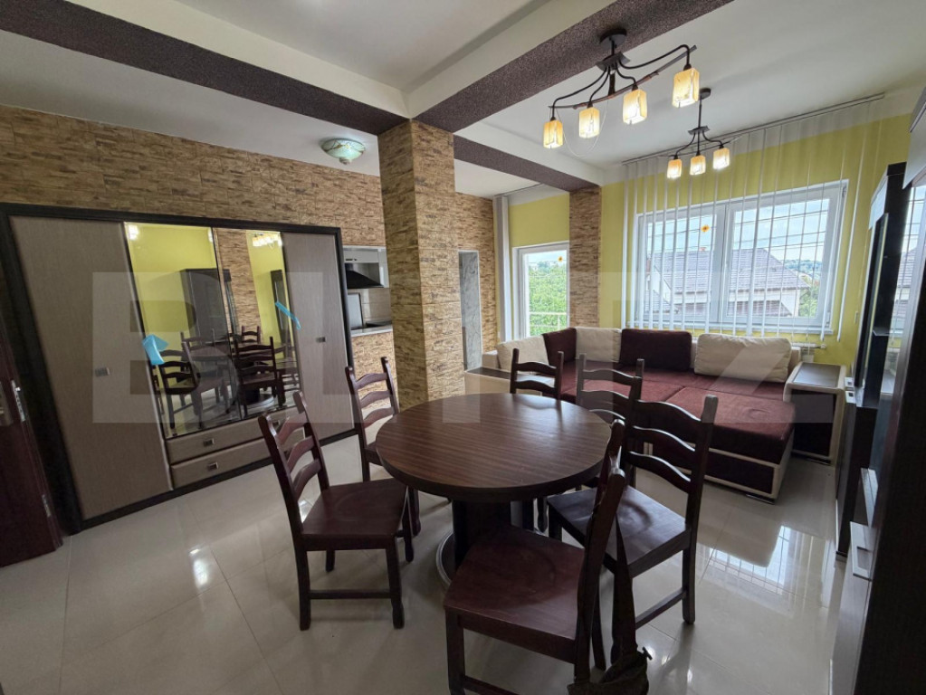 Apartament 2 camere , et 1 , pretabil office , zona Ipotest
