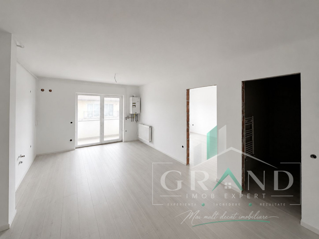 Apartament semifinisat, 46,5mp, etaj 3/4, Florești