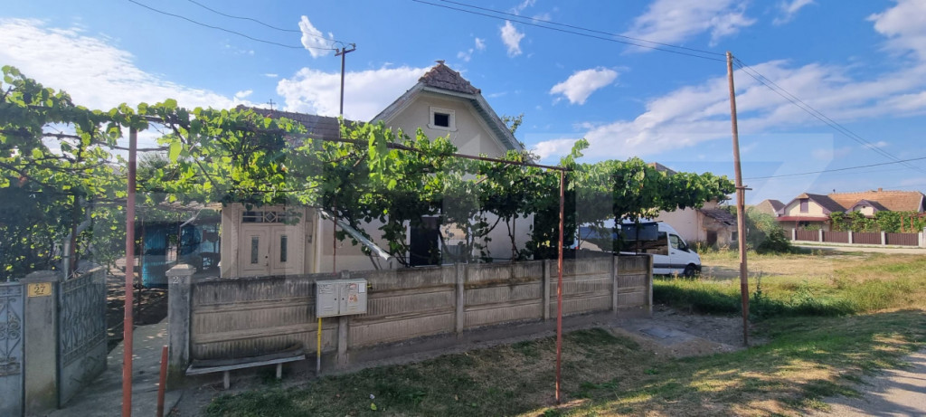 Casa cu 3 camere, anexe, curte și grădină