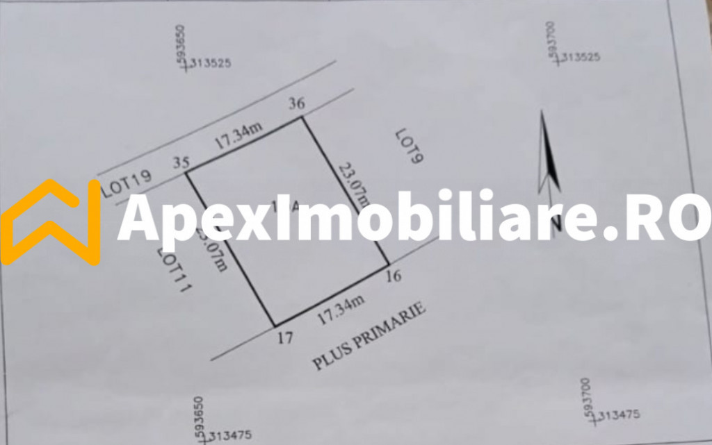 Teren 400mp de vanzare Com Berceni | ApexImobiliare.ro