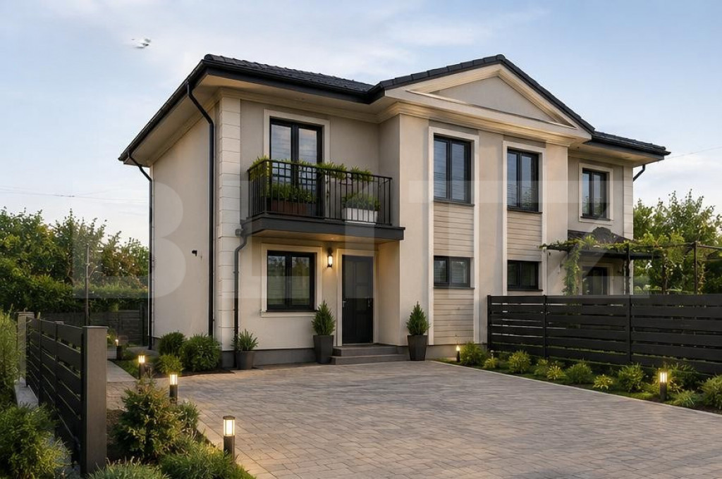 Casă duplex in constructie, Ipotesti