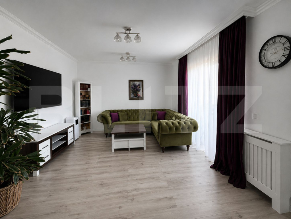 APARTAMENT CU 3 CAMERE, 70 MP, COMPLET MOBILAT SI UTILAT - Z