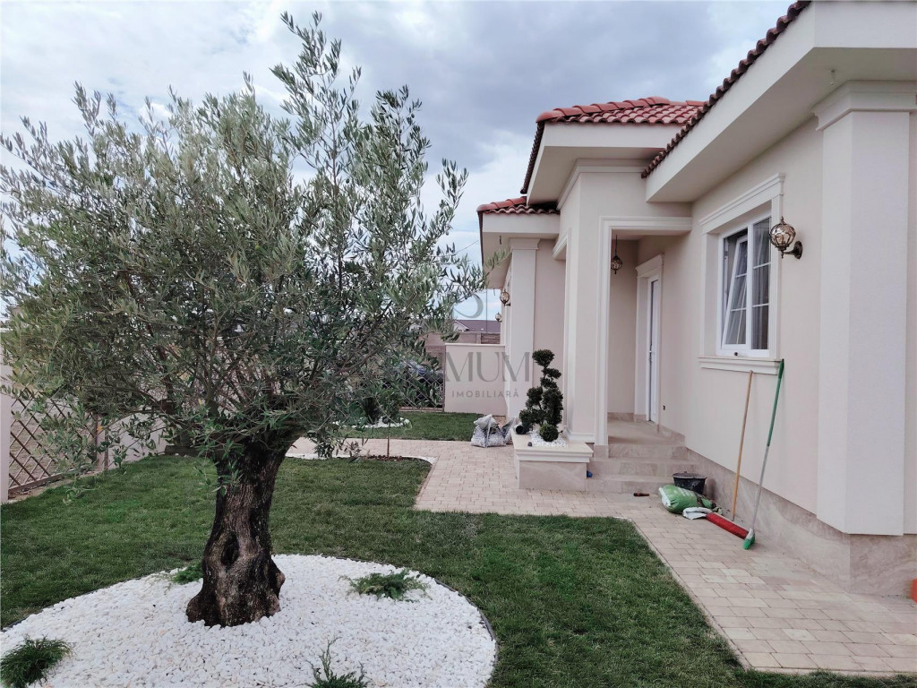 Casa individuala - curte amenajata - finisaje premium