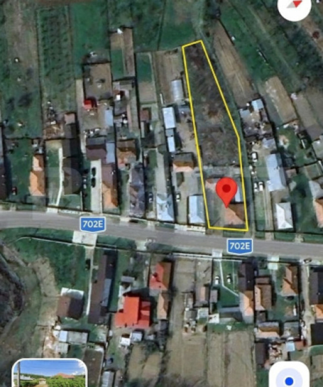 Teren 1.595 mp, construcții existente – Comuna Cobia,