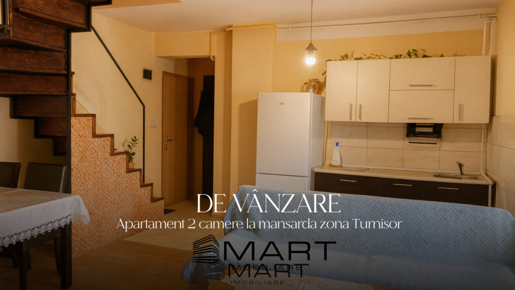 Apartament cu 2 camere, 35 mp si curte de 40 mp, zona Ogorul