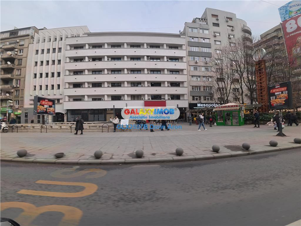 Spatiu comercial de inchiriat Piata Romana 116 mp vitrina 10