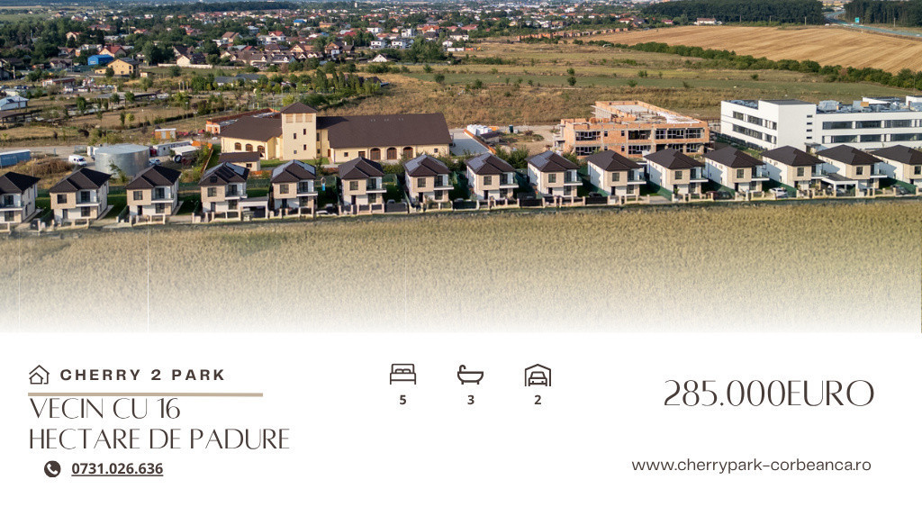 Case de vanzare - Corbeanca Complex Cherry Park 2 Faza a Dou
