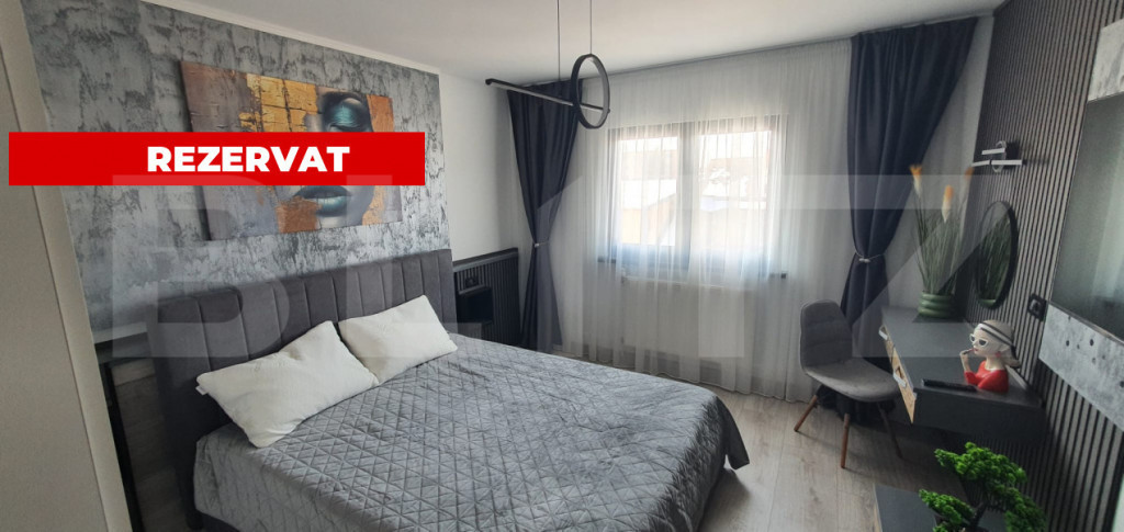Garsoniera de 30 mp, mobilata lux, etaj 2, zona Tractorul ce