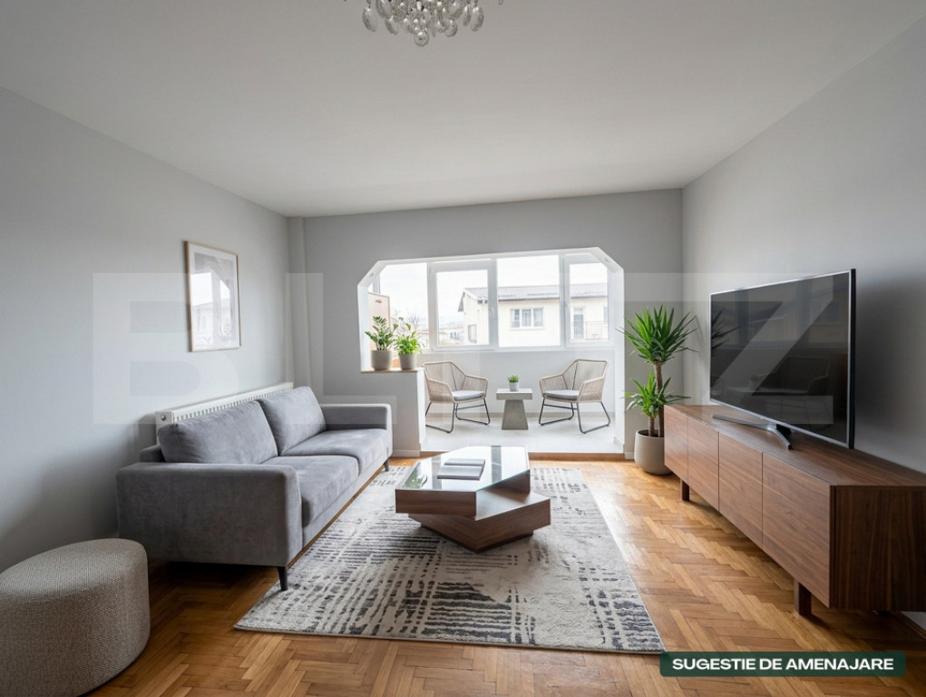 Apartament 4 camere, etaj intermediar, cartier Obcini