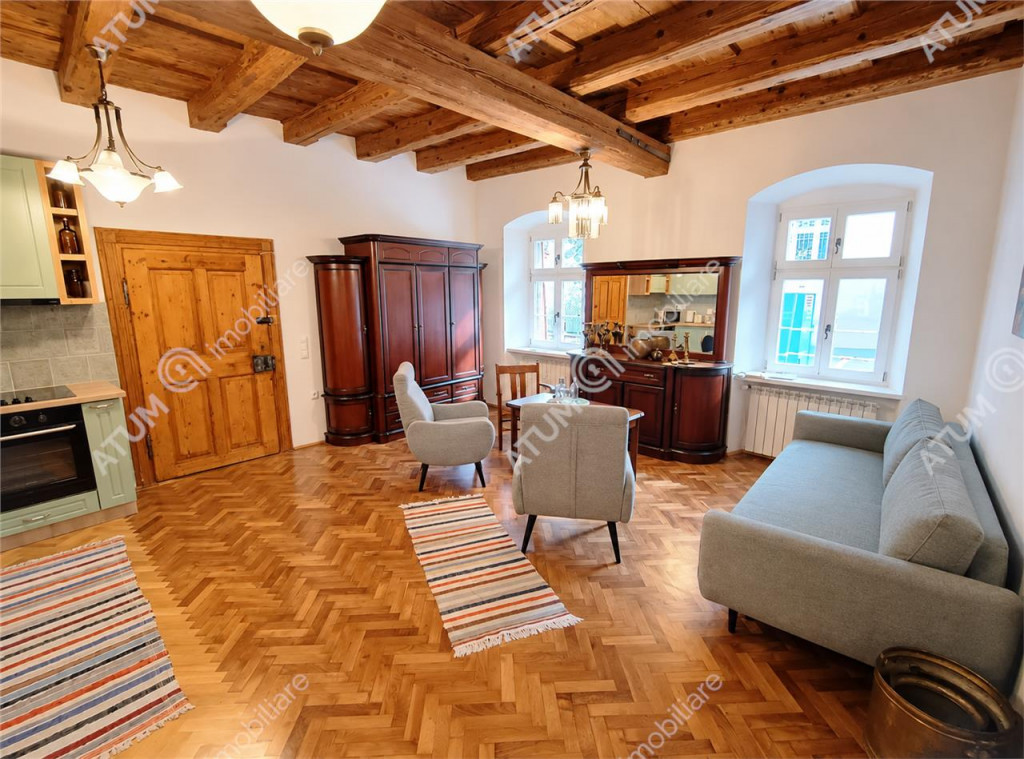 De inchiriat apartament unicat cu 2 camere langa Piata Mare