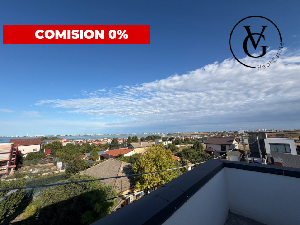 Vila modernă - finisată -terasă circulabila vedere lac ș