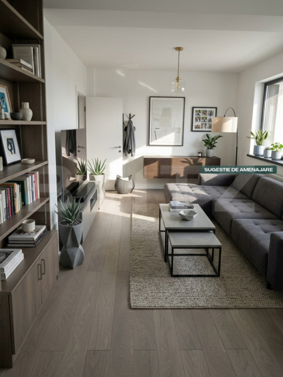 Apartament cu 3 camere, 84 mp, parcare subterana, zona - Tra