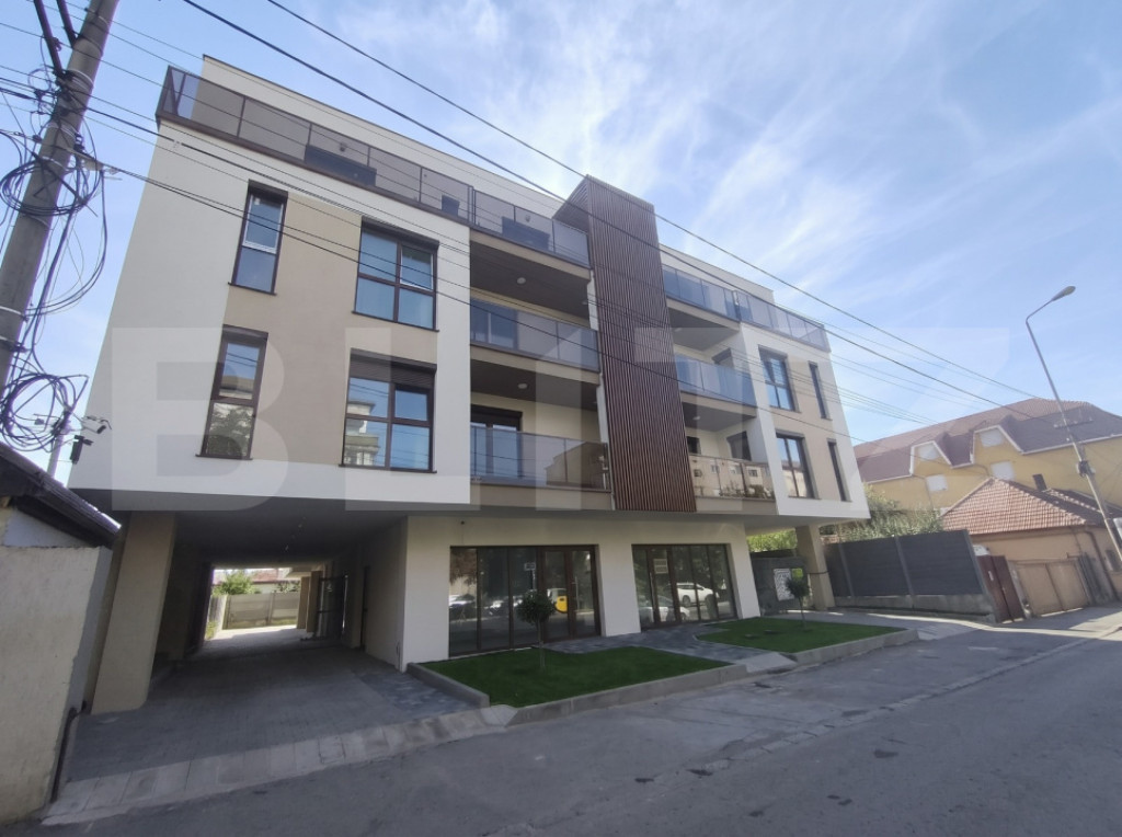 Apartament nou modern, 2 camere, centrala pe gaz si panouri