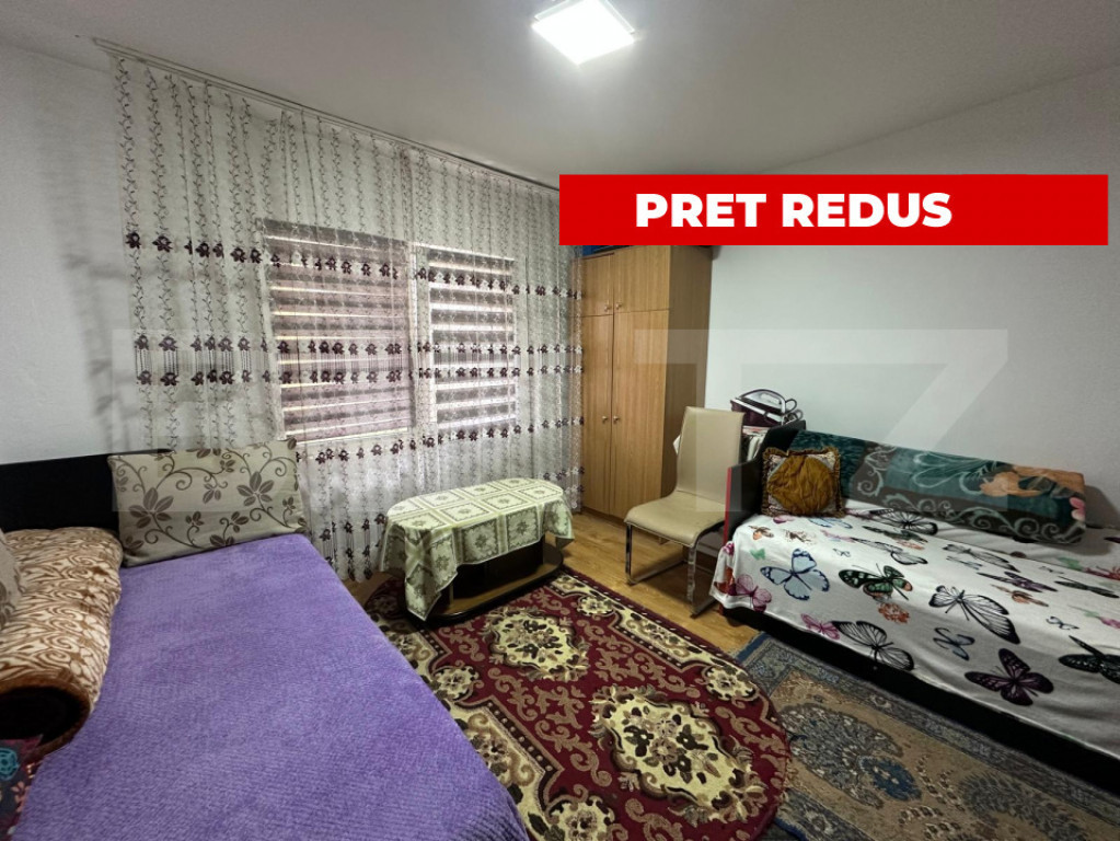 Apartament 3 camere decomandat | 2 băi | Cartier Movilei, S
