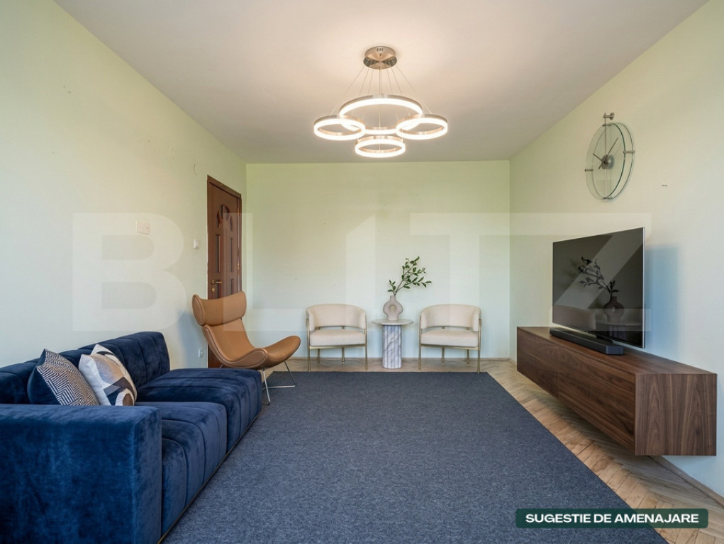 Apartament 2 camere, etaj 1, 37 mp, zona Micro III