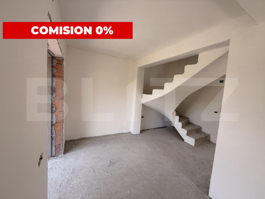 Casă modernă + curtea + 2 locuri de parcare, 145.40 mp, zo