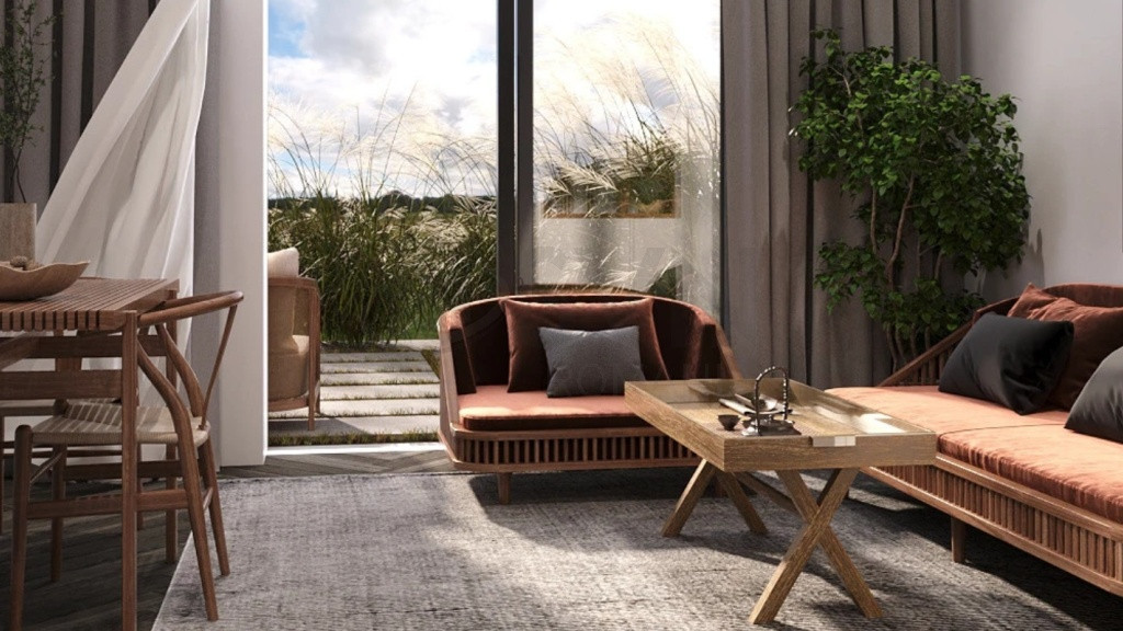 Apartament spatios 2 camere cu gradina proprie I Zona Aviatiei I Canton 71