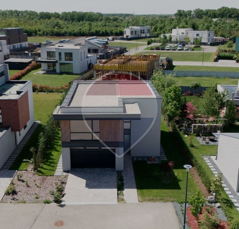 Vilă modernă de vânzare | 5 camere | Dumbrava Vlăsiei | Teren 750 mp