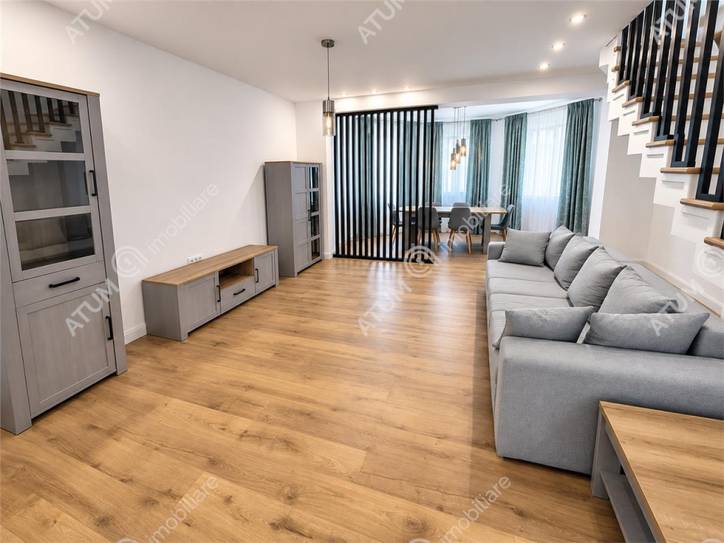 De inchiriat casa ultramoderna cu 4 camere 3 bai si dressing