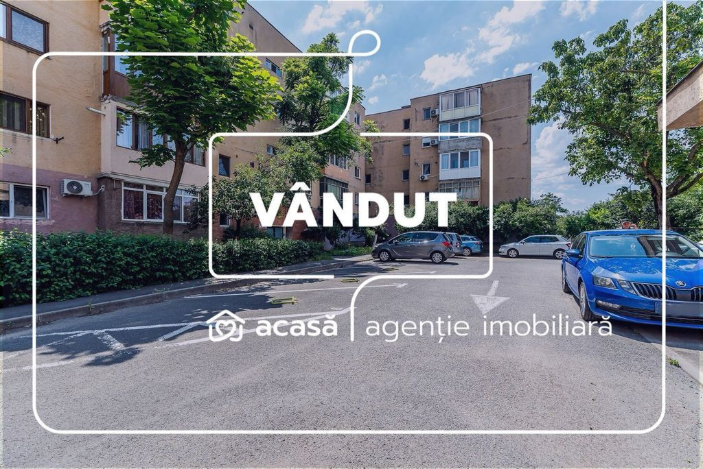 VÂNDUT! Apartament 3 camere în Vlaicu (zona Agora Mall) – etaj 2/4