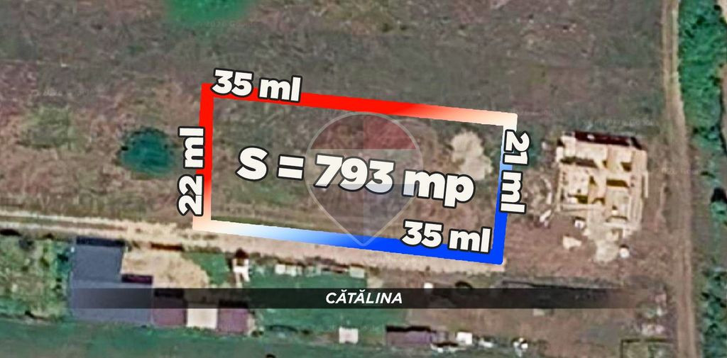 Teren construibil imediat - DE VANZARE